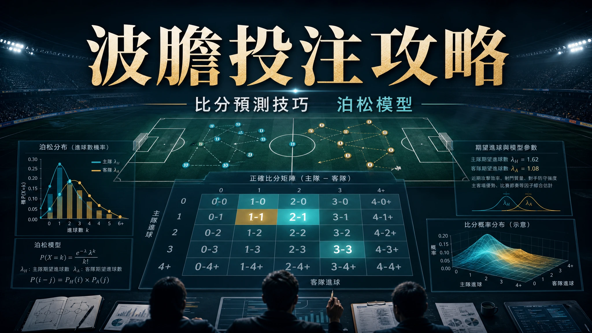 比分方向觀賽判斷攻略 2026｜比分預測技巧、泊松模型實戰、風險管理｜GamePlus體育