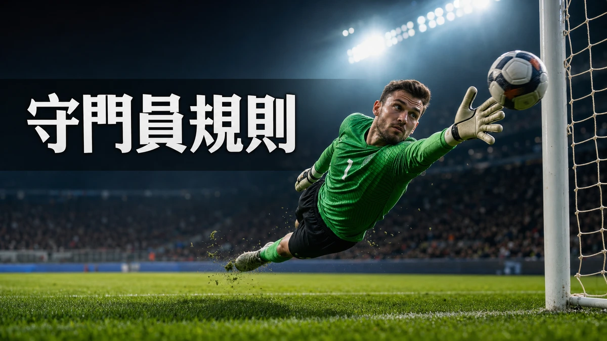 守門員規則完整解釋:手球範圍、回傳球與 8 秒規則(2025/26 最新 IFAB 規則)