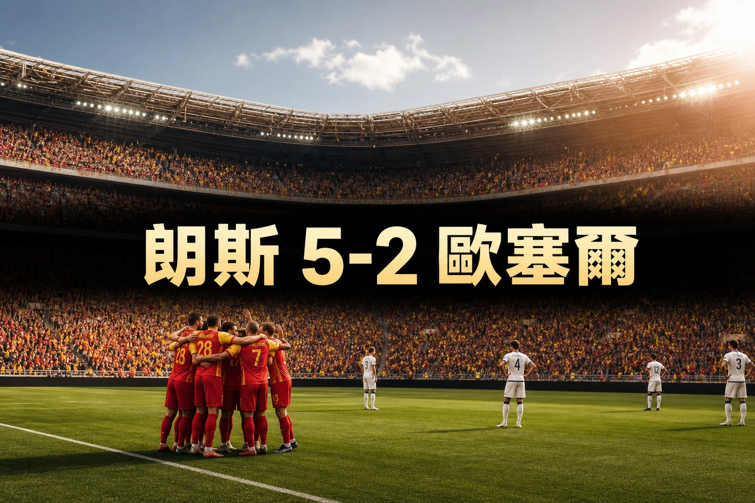 朗斯5比2歐塞爾：對手第35分鐘紅牌後，主隊下半場四球開閘，Thauvin 兩射十二碼