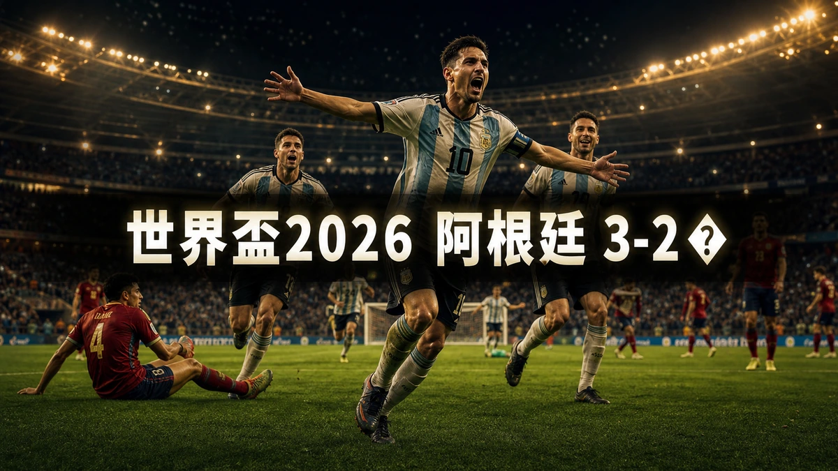 世界盃2026 阿根廷 3-2 佛得角賽果（加時）｜美斯開紀錄兼造絕殺 衛冕軍死裏逃生險遭史上最大冷門