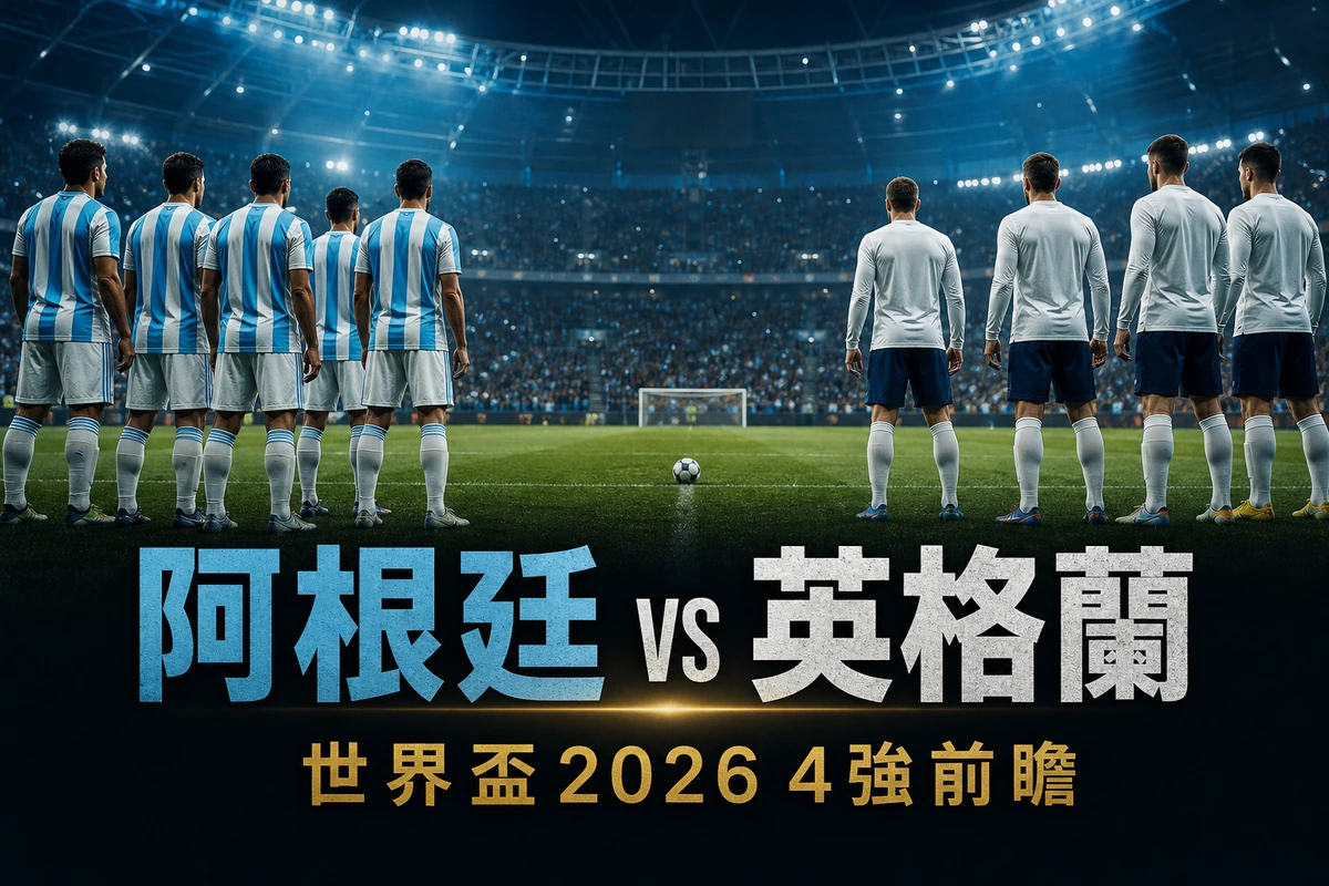 阿根廷對英格蘭前瞻:世界盃2026 4強 美斯領軍撼比寧咸英格蘭 香港時間7月16日03:00 | GamePlus 體育資訊站