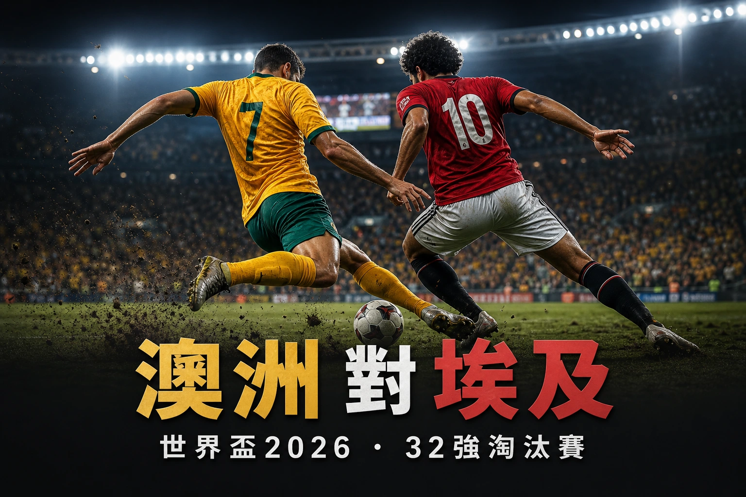 澳洲對埃及前瞻：沙拿傷情成疑 32強香港時間7月4日02:00