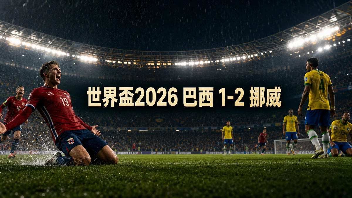 世界盃2026 巴西 1-2 挪威賽果｜夏蘭特梅開二度 挪威歷史性首入8強 森巴軍16強出局