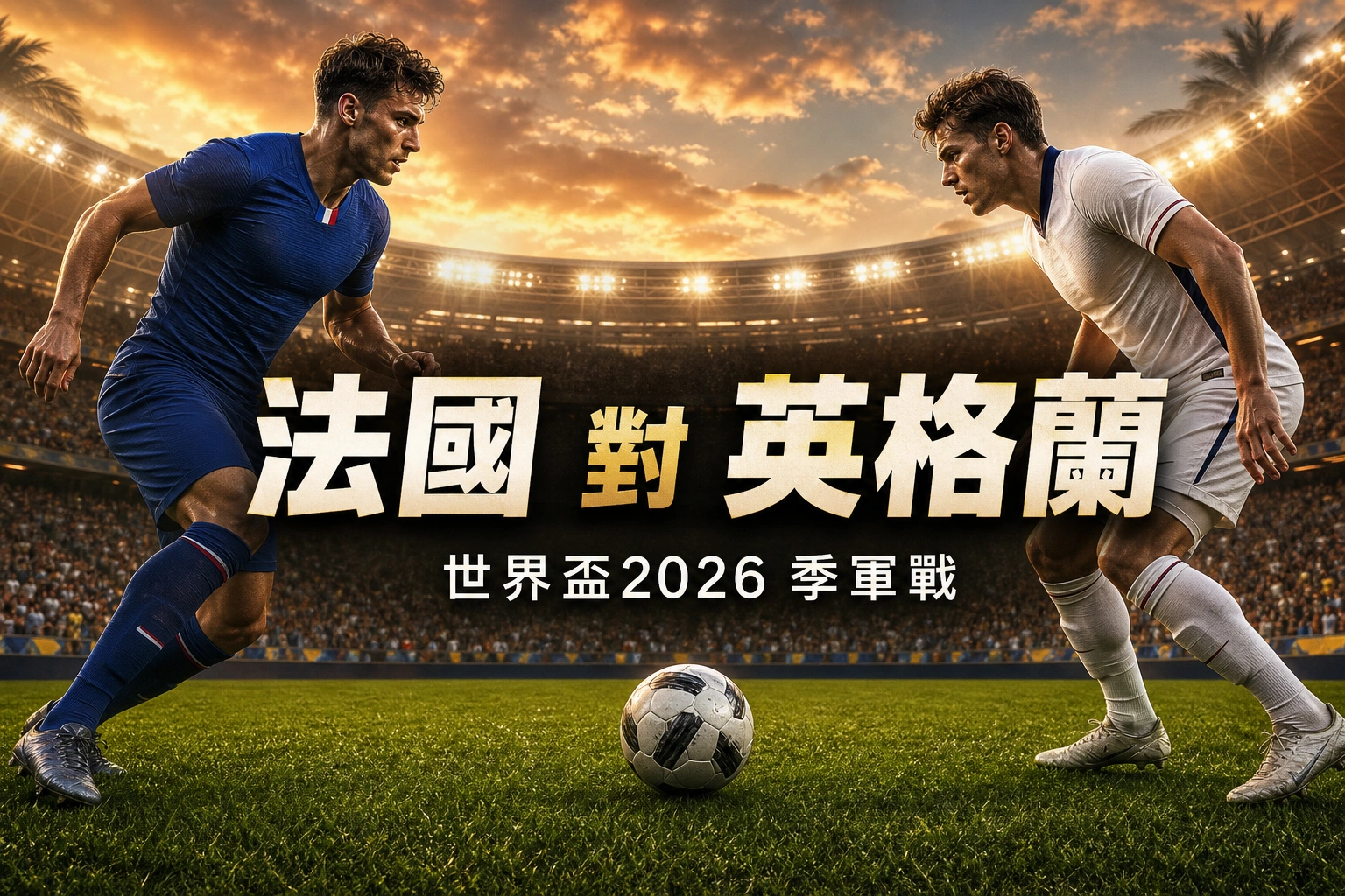 世界盃2026季軍戰前瞻:法國對英格蘭 — 麥巴比金靴保衛戰、兩支4強落敗之師的療傷之役與阿Ken預測