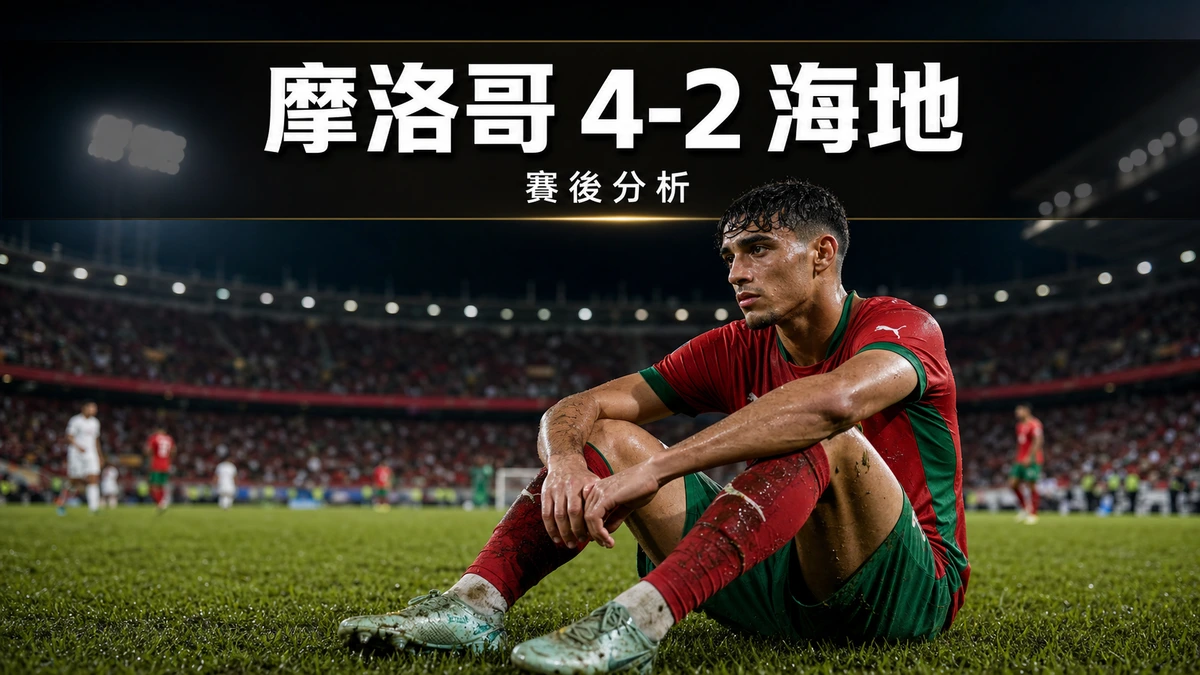世界盃2026 摩洛哥4-2海地賽後分析｜兩度落後仍逆轉的反彈力、Bounou烏龍揭防守隱憂與淘汰賽走線
