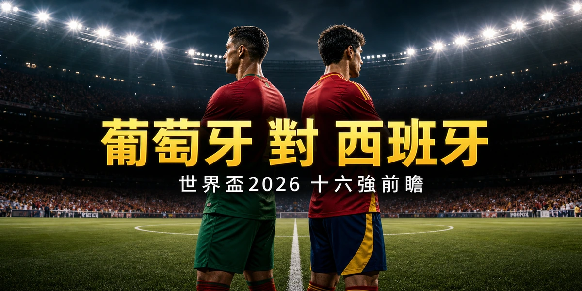 葡萄牙對西班牙前瞻：世界盃16強伊比利亞打吡 C朗鬥亞馬爾 香港時間7月7日03:00