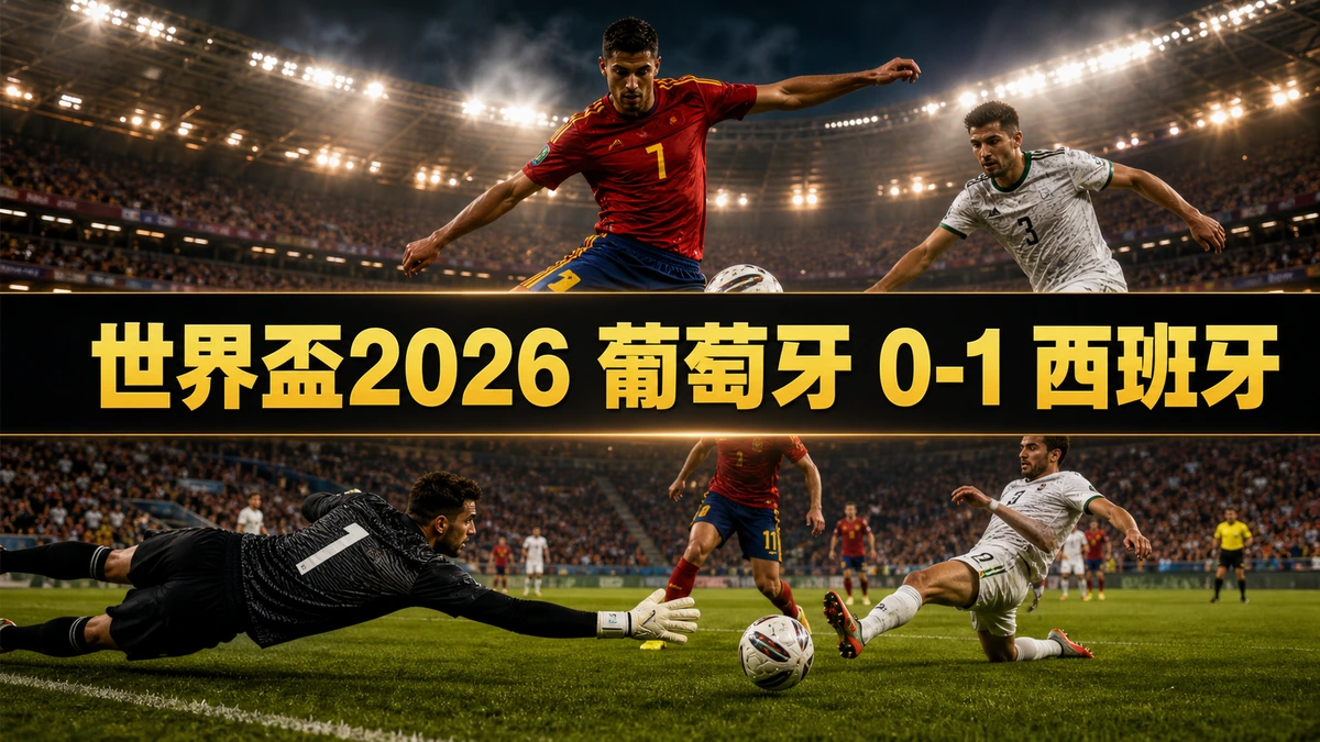 世界盃2026 葡萄牙 0-1 西班牙賽果｜美利奴90+1絕殺 C朗世界盃謝幕 西班牙16年來重返8強