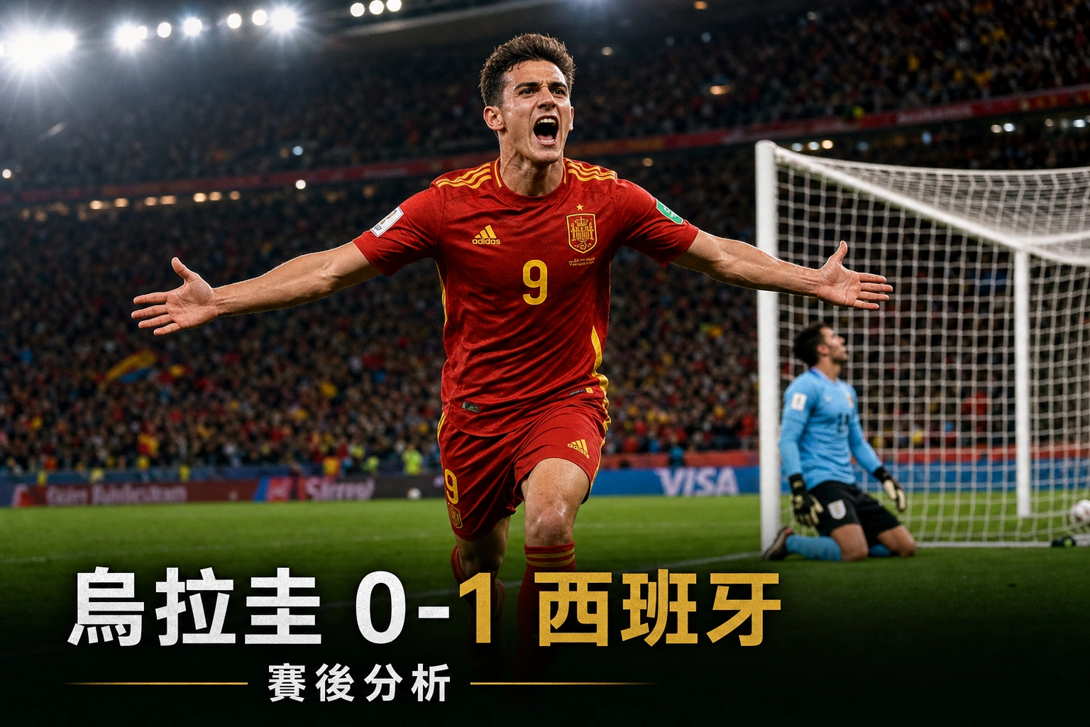 烏拉圭0-1西班牙賽後分析｜慕士萊拿失誤斷送出線、比爾沙攻勢豪賭與西班牙首名走線