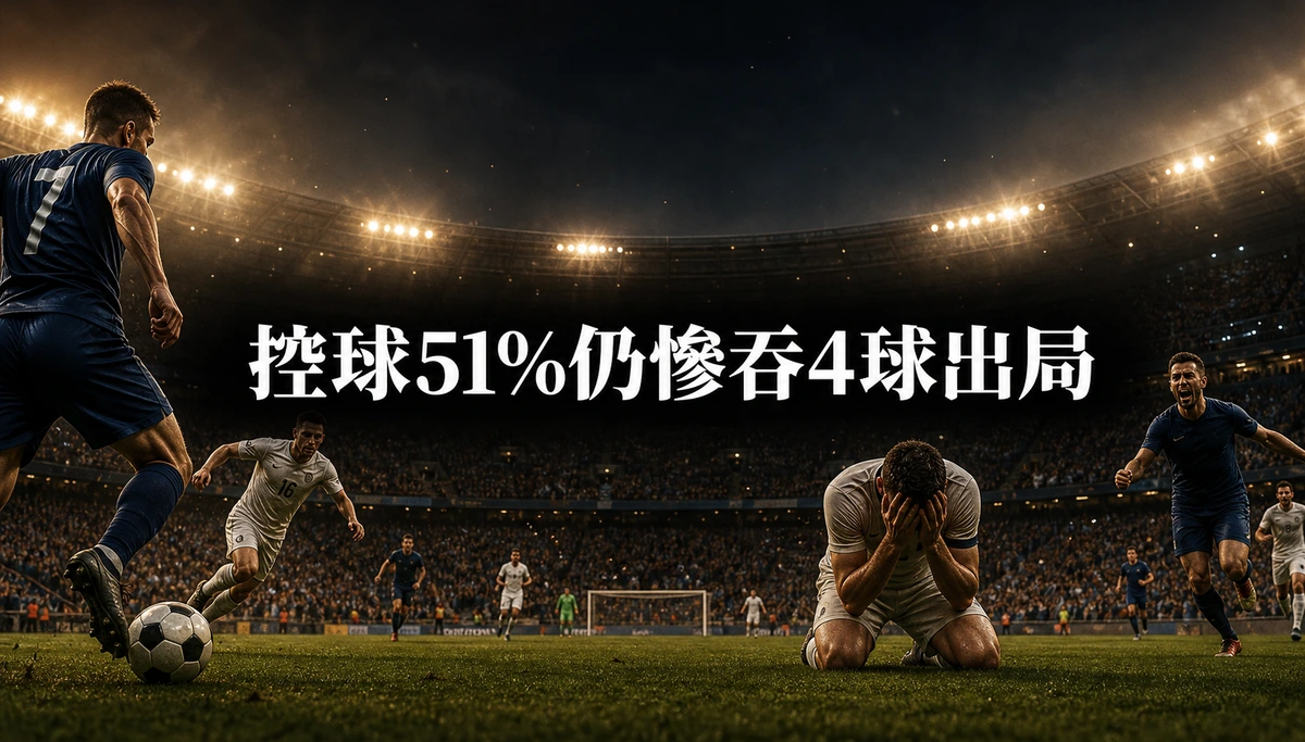 控球51%仍慘吞4球出局：拆解美國崩盤三大戰術原因、迪基特拉利的致命自由人｜世界盃2026賽後分析