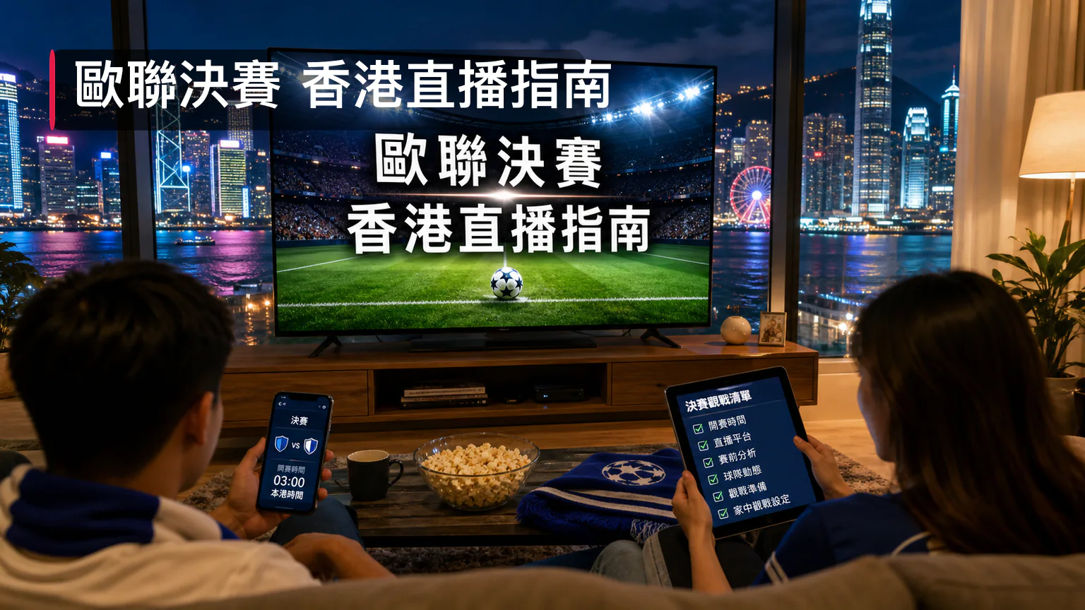 歐聯決賽香港直播指南:免費電視、官方平台、開波時間與賽前檢查清單
