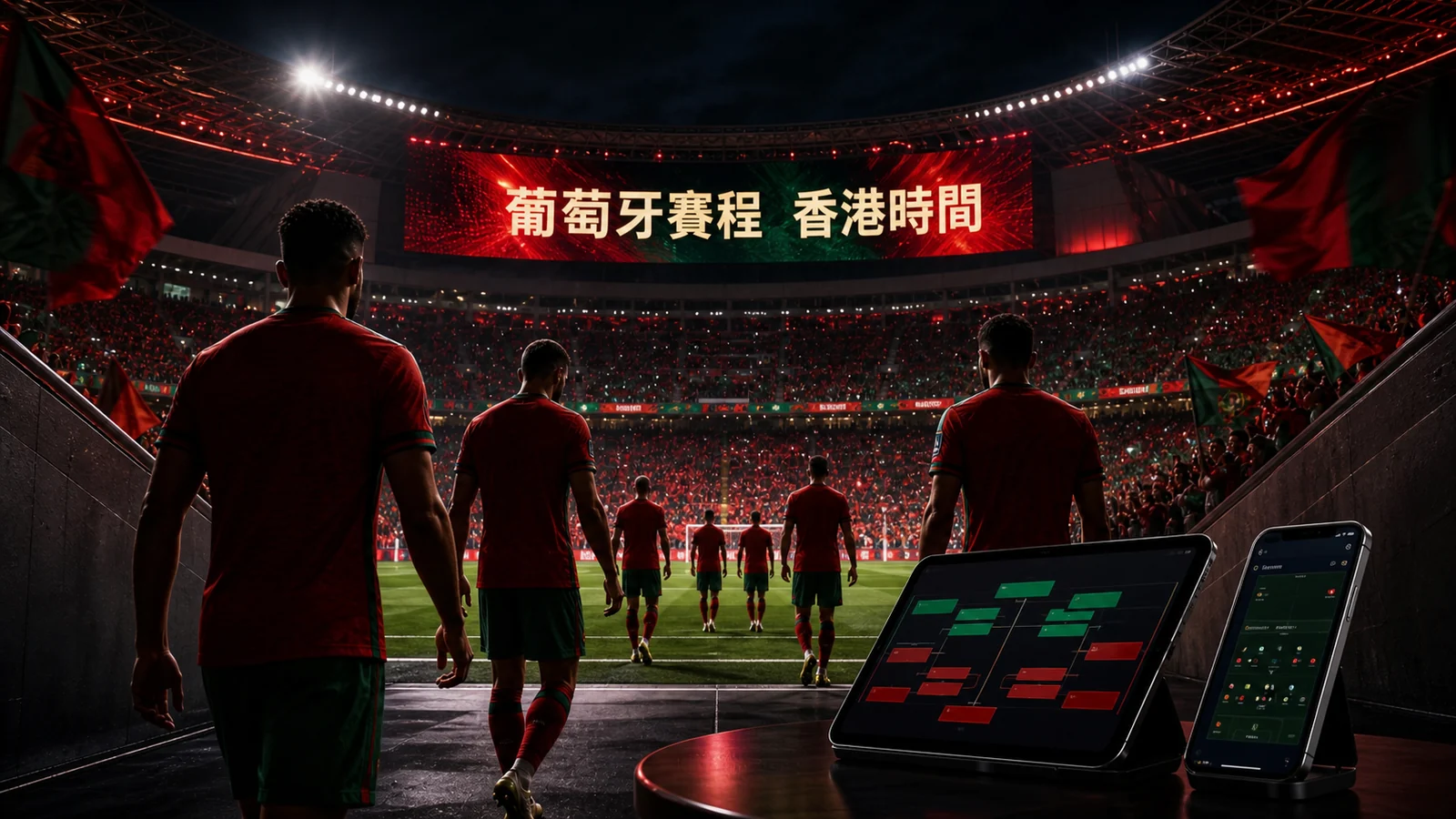 葡萄牙世界盃2026賽程:基斯坦奴朗拿度最後一舞?香港時間與直播